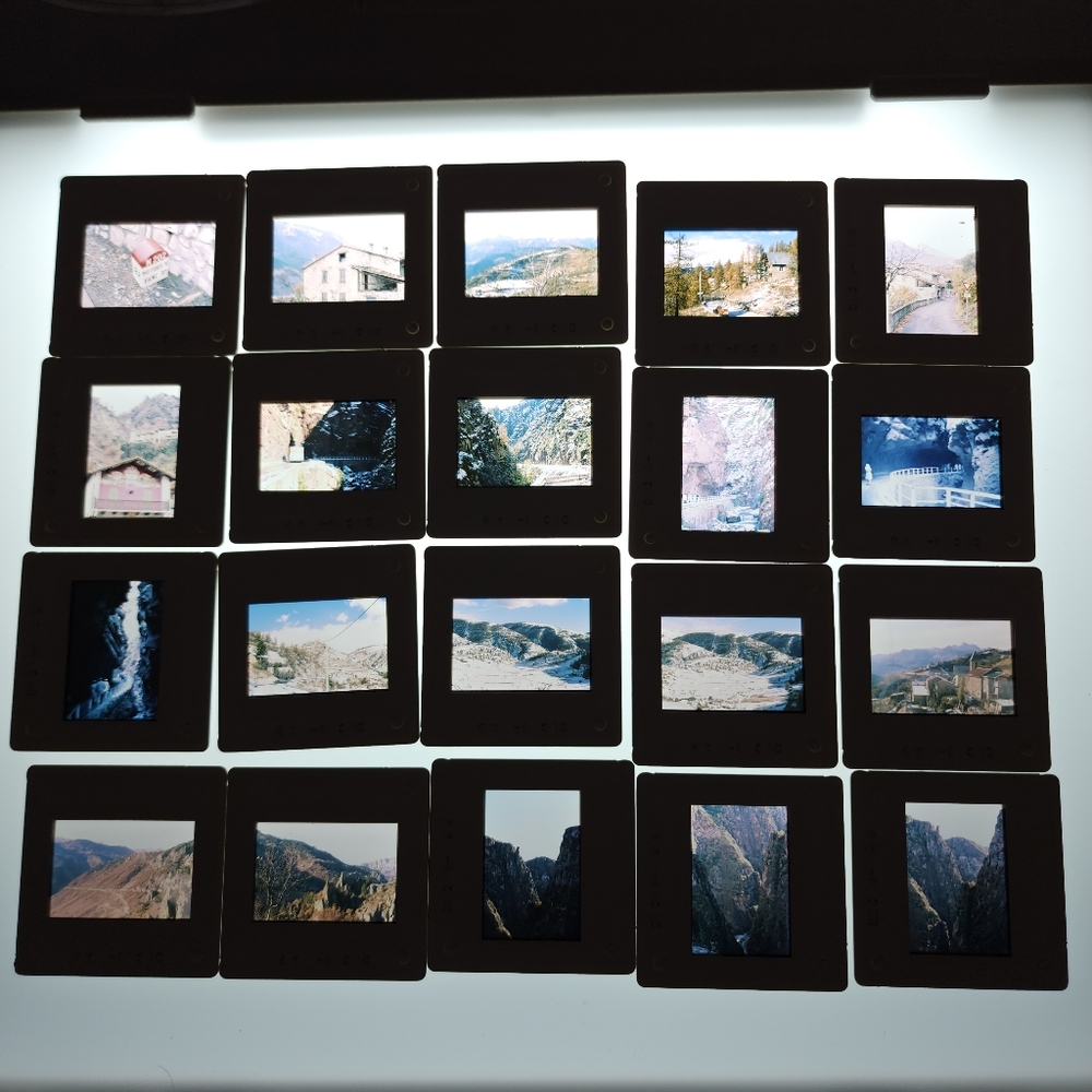1978 Vtg France 35mm Slide Lot Relais de Valberg Puget-Théniers Paris people 70s